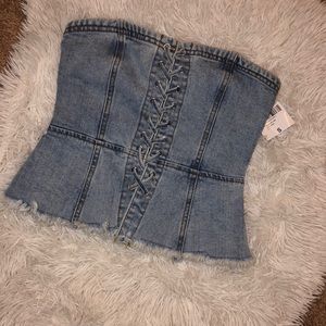 Forever 21 Woven Top/Tube